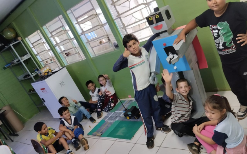 Projeto de Robótica de escola domingosoarense participará da Inventum 2024