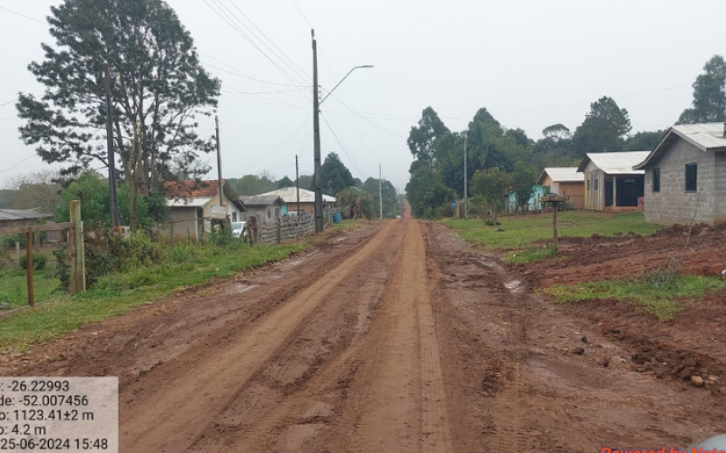 Prefeitura inicia projeto para pavimentação da Vila Rural