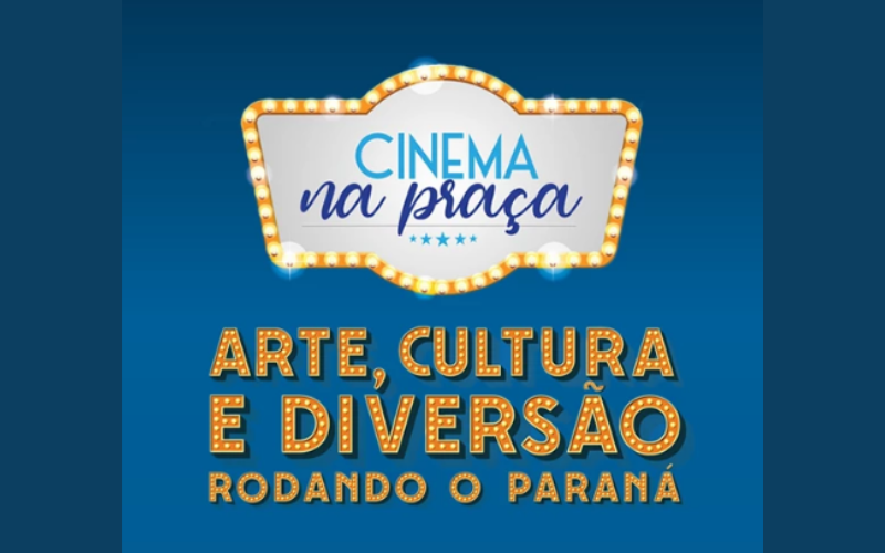 Neste sábado Cel. Domingos Soares receberá o projeto Cinema na Praça