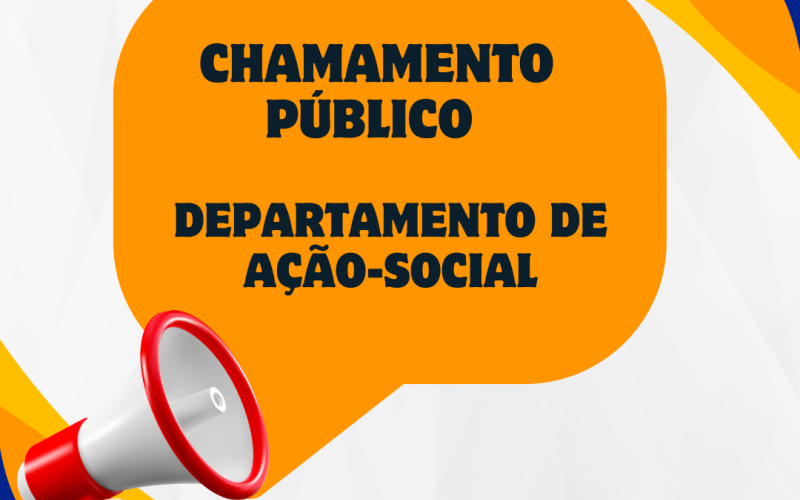 CHAMAMENTO PÚBLICO 